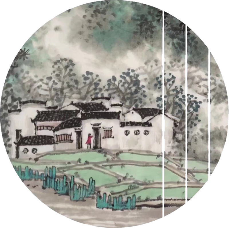 沙舸作品：徽韵有彩别样记