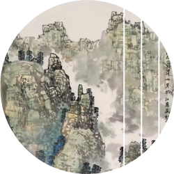 沙舸作品：烟雨出没有无间